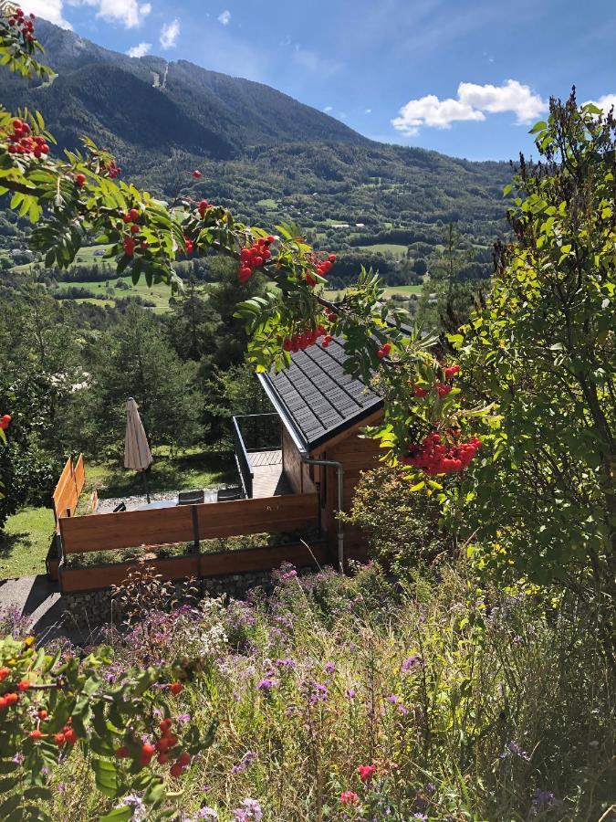 Clos Shambhala-Chalet D'Hotes Saint-Jean-Saint-Nicolas Exterior foto