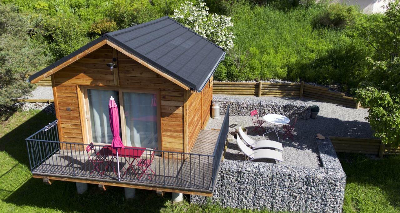 Clos Shambhala-Chalet D'Hotes Saint-Jean-Saint-Nicolas Exterior foto