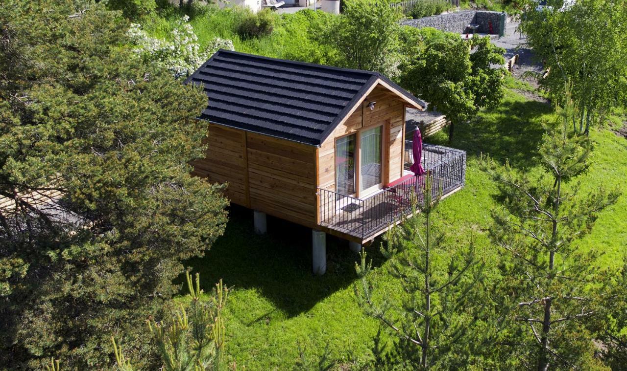 Clos Shambhala-Chalet D'Hotes Saint-Jean-Saint-Nicolas Exterior foto